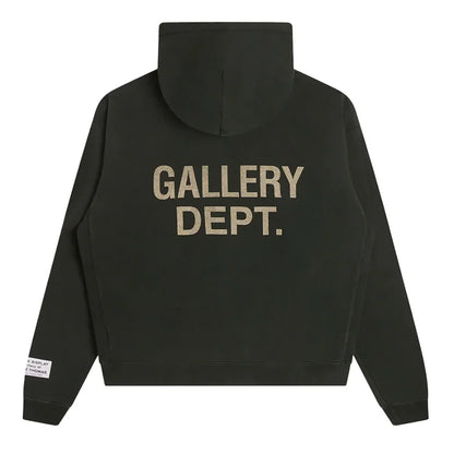 Gallery Dept. 90s GD Logo Hoodie Vintage Black 