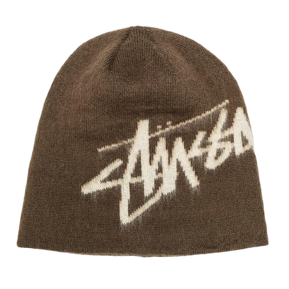 Stussy Brushed Out Stock Skullcap Brown 