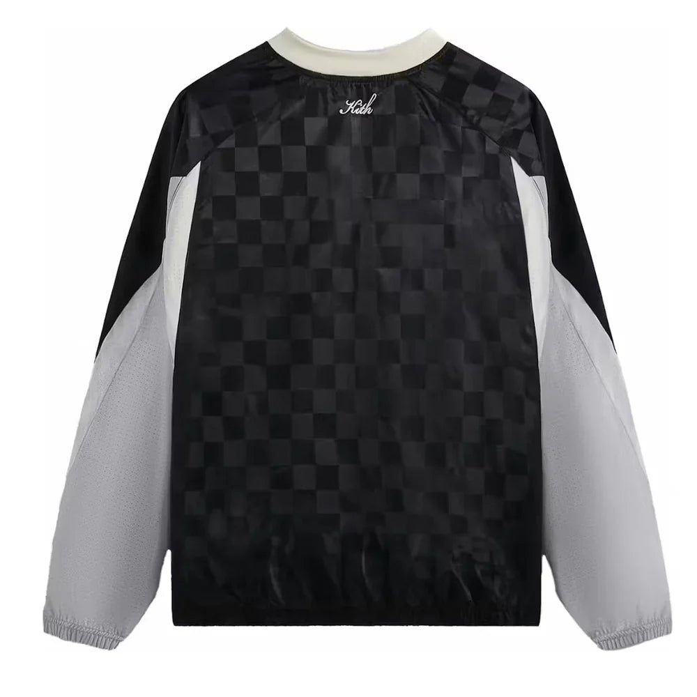 Kith Checkered Satin Dayton Combo Pullover Black – AFV Clothes