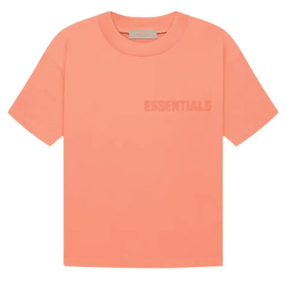Fear of God Essentials T-Shirt Coral - AFV Clothes