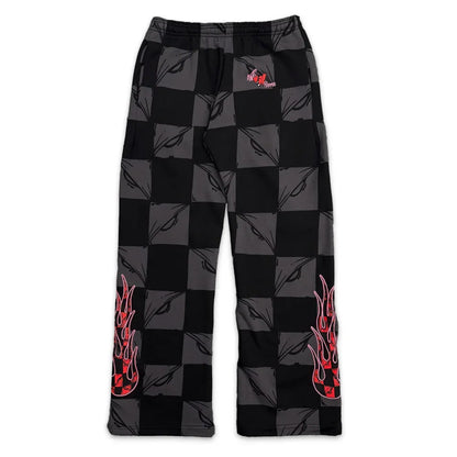 MATTY BOY 99 EYES SWEATPANTS ATLFLAMES BLACK/GREY