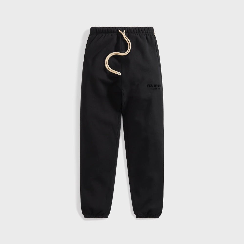 Fear of God Essentials Black Collection Sweatpant Jet Black - AFewVibe