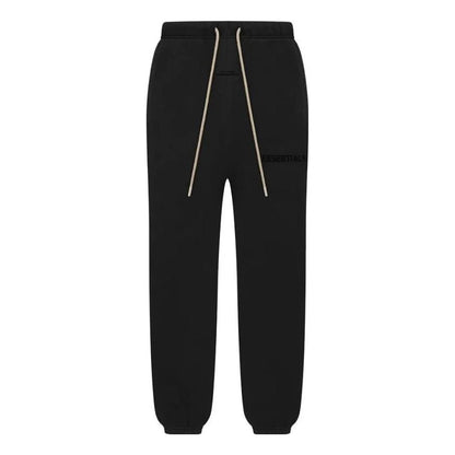 Fear of God Essentials Black Collection Sweatpants Jet Black - AFewVibe