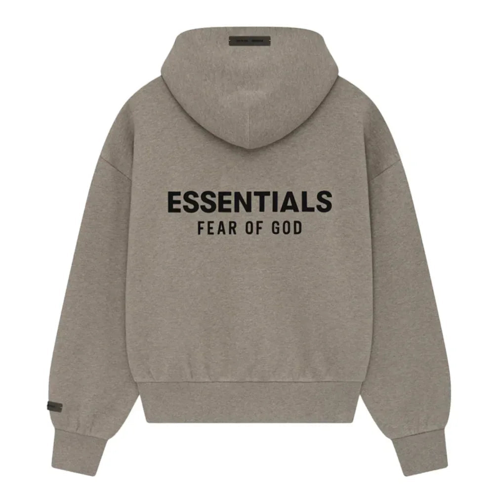 Fear of God Essentials Classic Full Zip-Up Hoodie Homestead