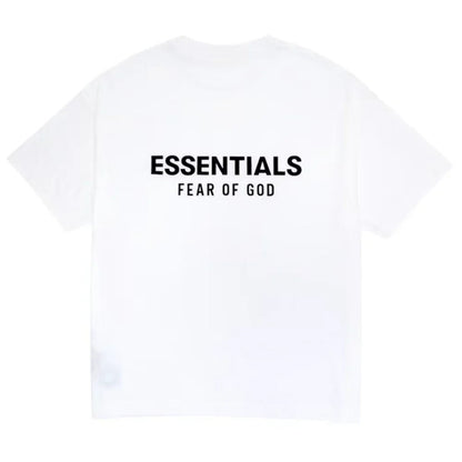 Fear of God Essentials Classic Short Sleeve Tee Bright White - Afewvibe