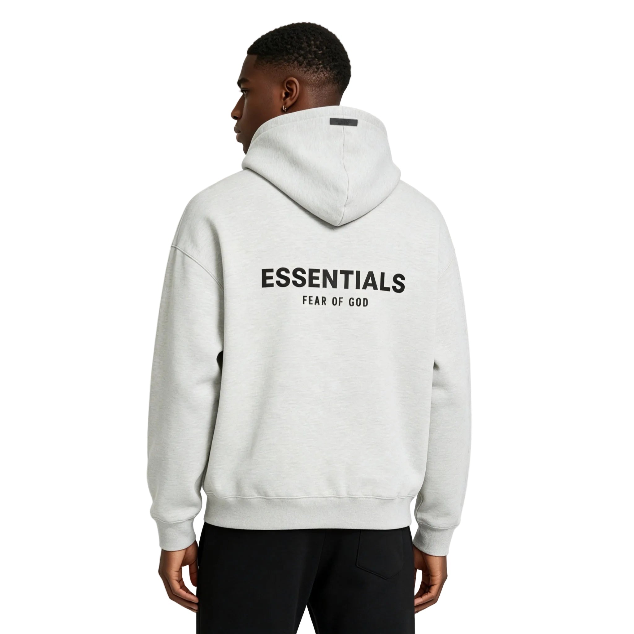 Fear of God Essentials Core Collection Hoodie Light Oatmeal - Afewvibe