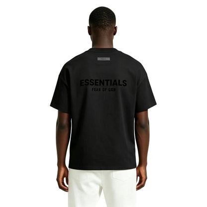 Fear of God Essentials Core Collection Logo Tee Stretch Limo - Afewvibe