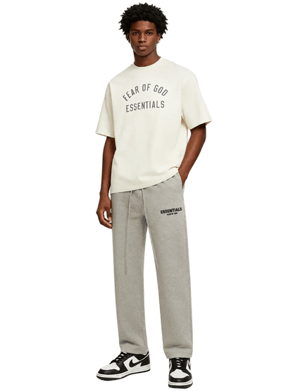 Fear of God Essentials Core Collection Relaxed Sweatpants Dark Oatmeal - AFewVibe