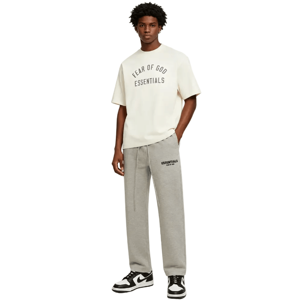 Fear of God Essentials Core Collection Relaxed Sweatpants Dark Oatmeal - AFewVibe
