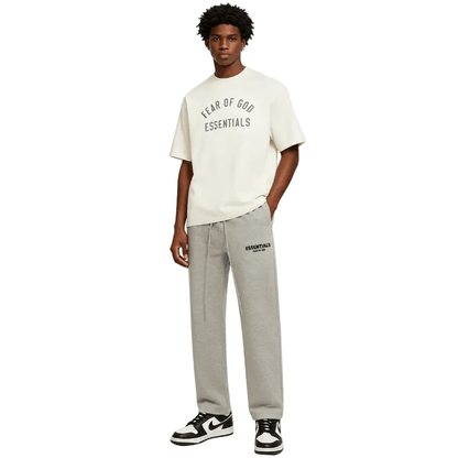 Fear of God Essentials Core Collection Relaxed Sweatpants Dark Oatmeal - AFewVibe