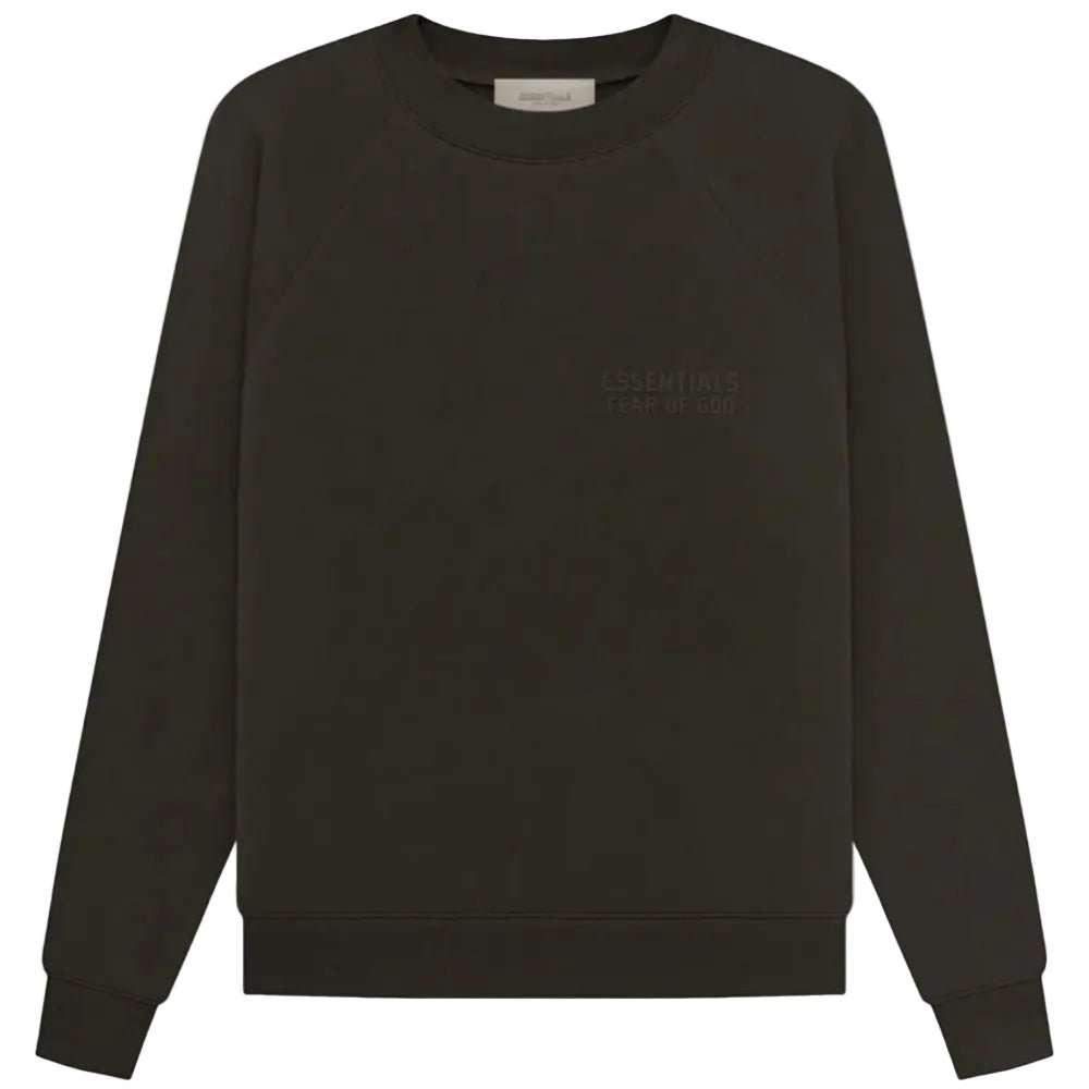 Fear of God Essentials Crewneck Off Black - AFewVibe