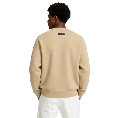 Fear of God Essentials Crewneck Sweatshirt Sand - AFewVibe