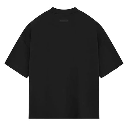 Fear of God Essentials Crewneck TShirt II Jet Black - AFewVibe