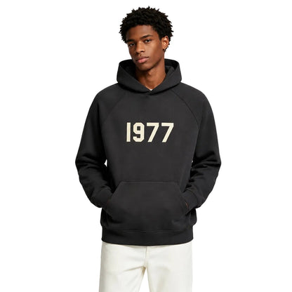 Fear of God Essentials Essentials 1977 Hoodie Iron - AFewVibe