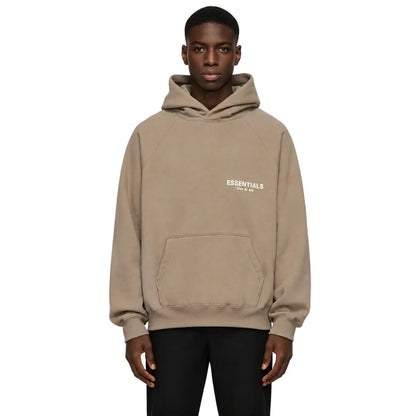 Fear of God Essentials Essentials Hoodie Desert Taupe - AFewVibe