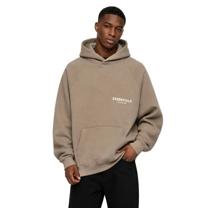Fear of God Essentials Essentials Hoodie Desert Taupe - AFewVibe