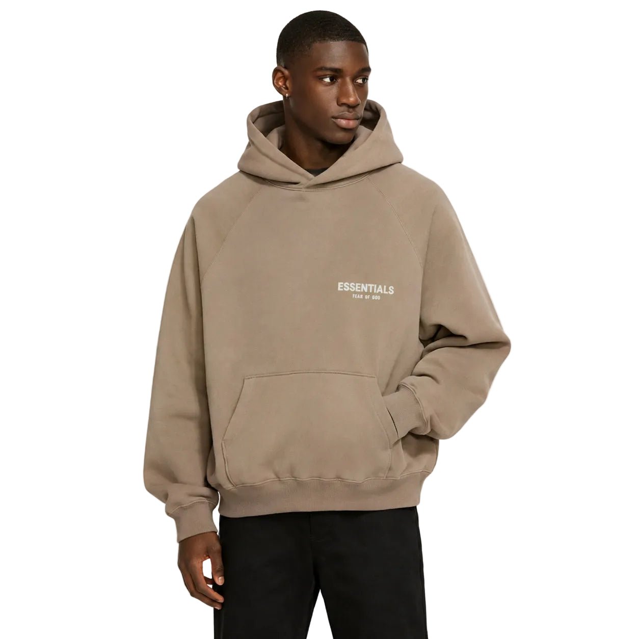 Fear of God Essentials Essentials Hoodie Desert Taupe - AFewVibe