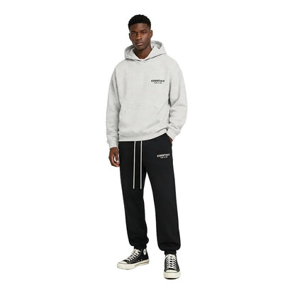Fear of God Essentials Fleece Essential Sweatpant FW24 Black - AFewVibe