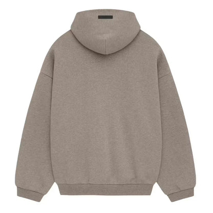 Fear of God Essentials Fleece Hoodie Heather Gray - Afewvibe