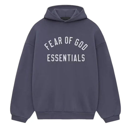Fear of God Essentials Fleece Hoodie Marine - Afewvibe