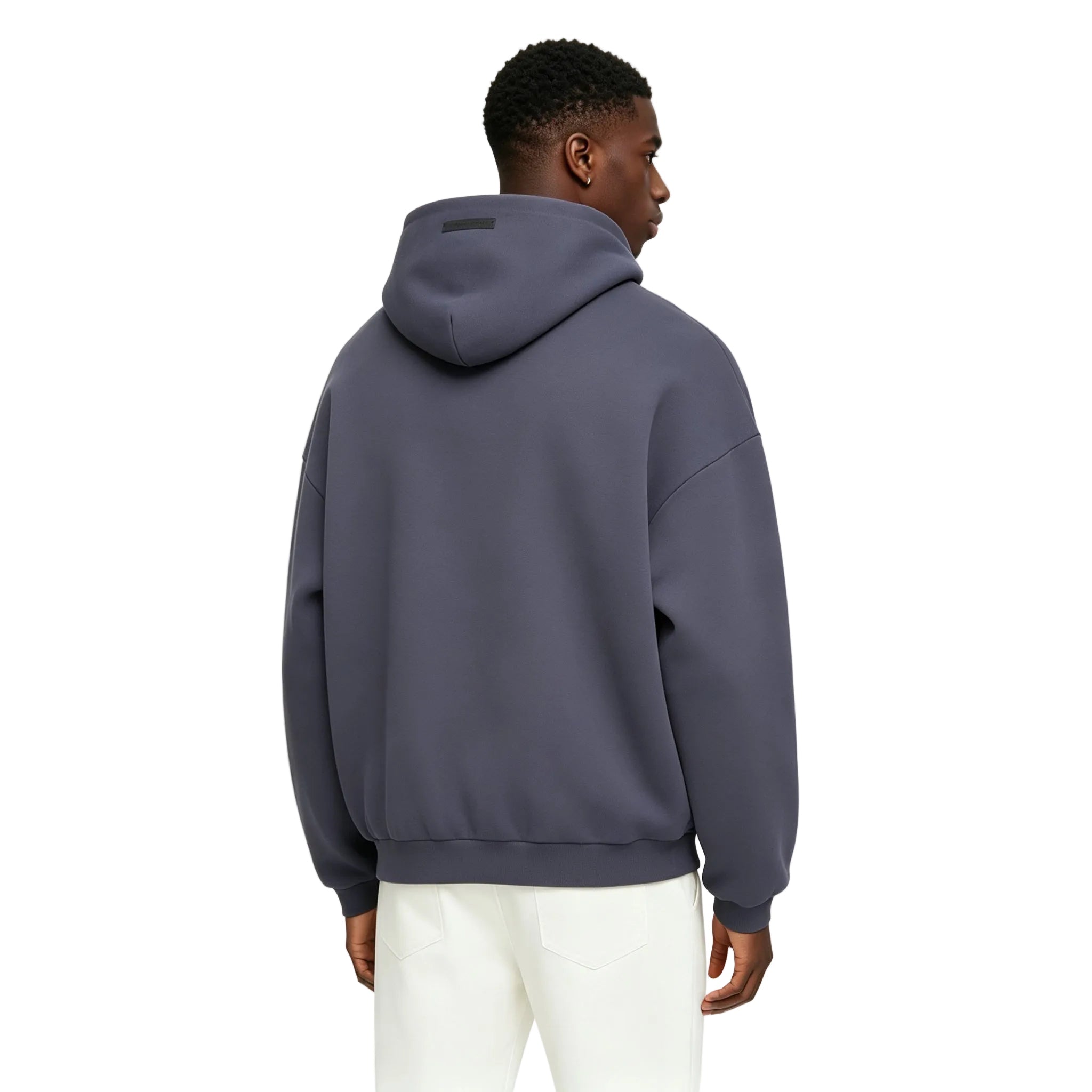 Fear of God Essentials Fleece Hoodie Marine – AFewVibe