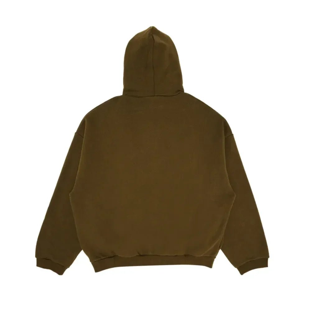 Fear Of God Essentials Fleece Hoodie Olive – AFewVibe