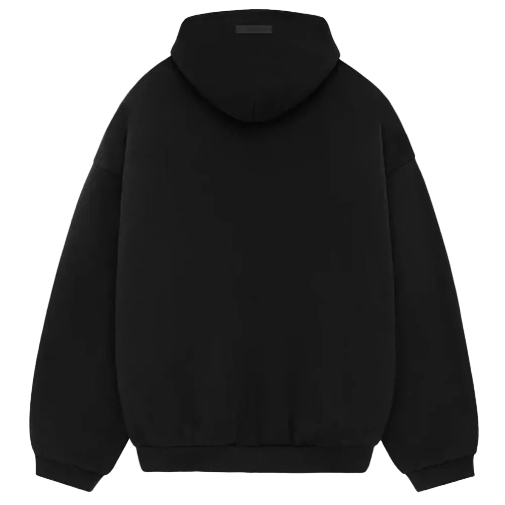 Fear of God Essentials Fleece II Hoodie Black FW24 - AFewVibe