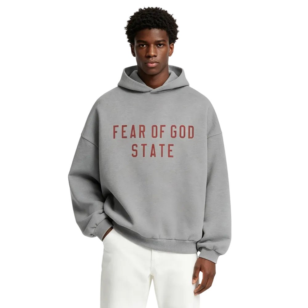 Fear of God Essentials Fleece II Hoodie Dark Heather - AFewVibe