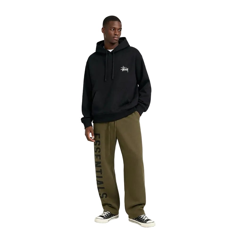 Fear of God Essentials Fleece Relaxed Sweatpant Olive - AFewVibe