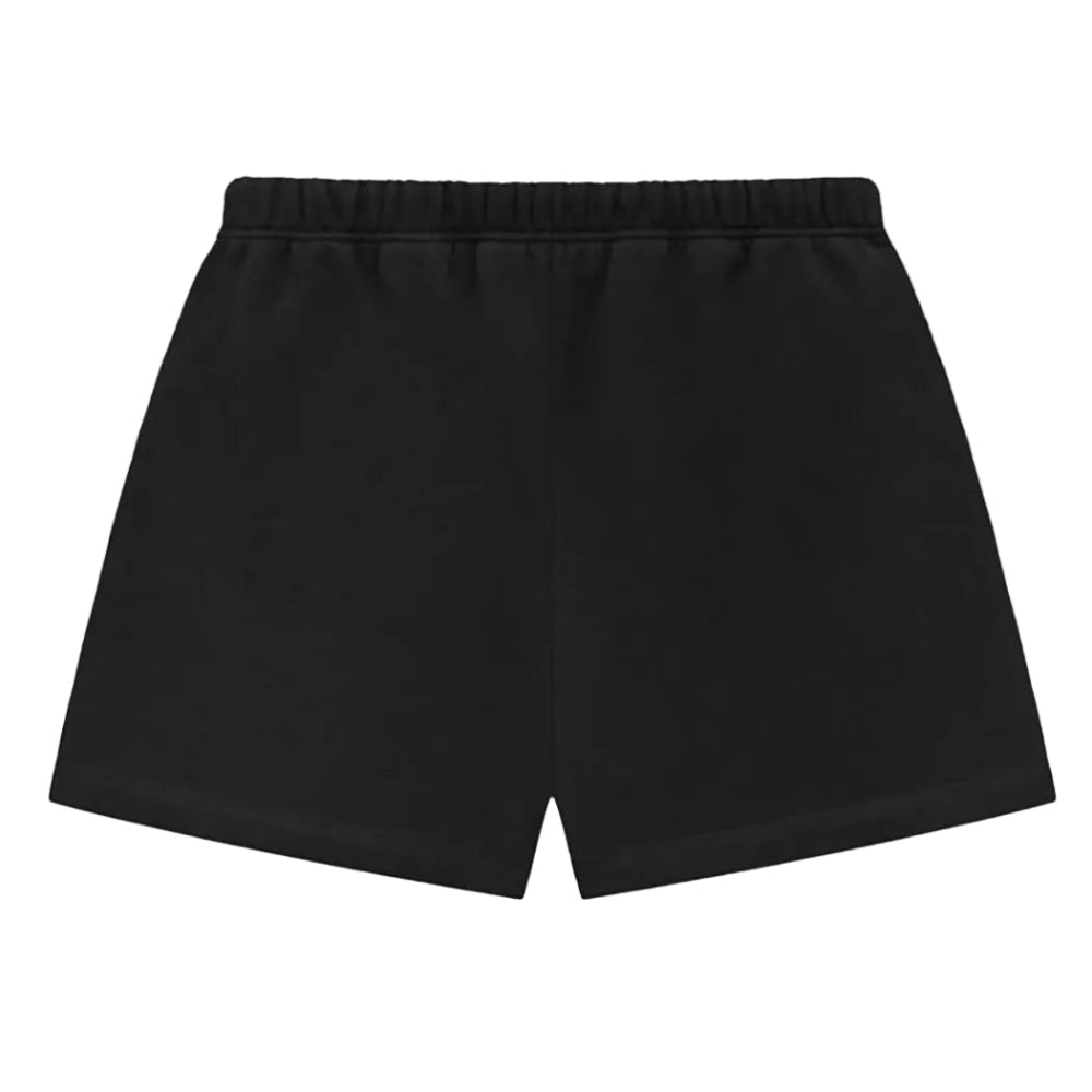 Fear of God Essentials Fleece Soccer Short Black - AFewVibe