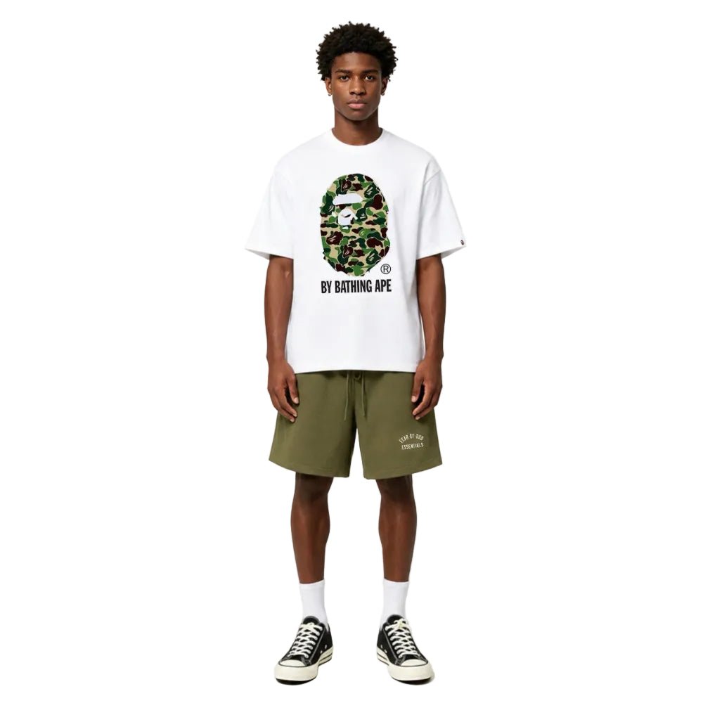 Fear of God Essentials Fleece Soccer Short Military - AFewVibe