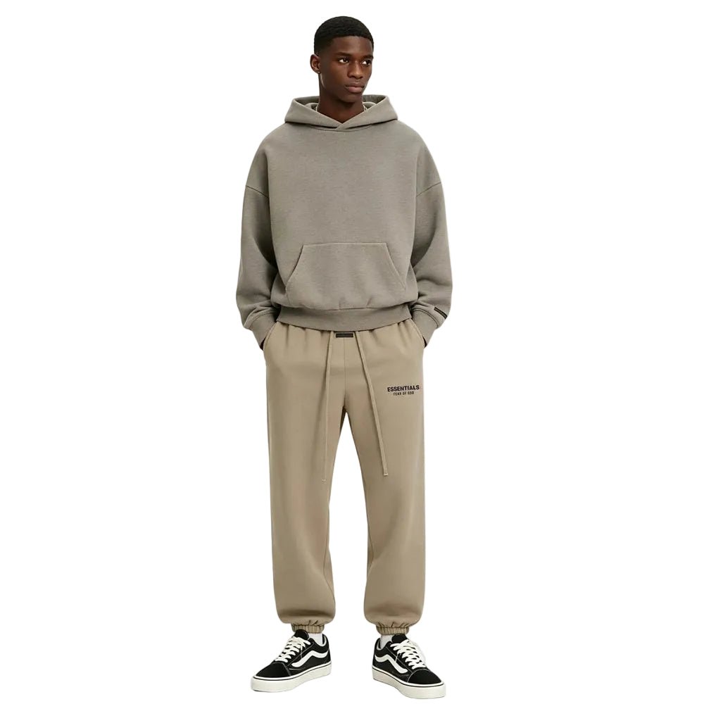 Fear of God Essentials Fleece Sweatpant Desert Sand - AFewVibe