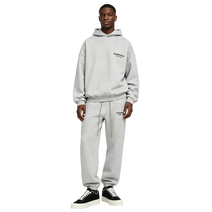 Fear of God Essentials Fleece Sweatpant Light Heather Gray FW24 - AFewVibe