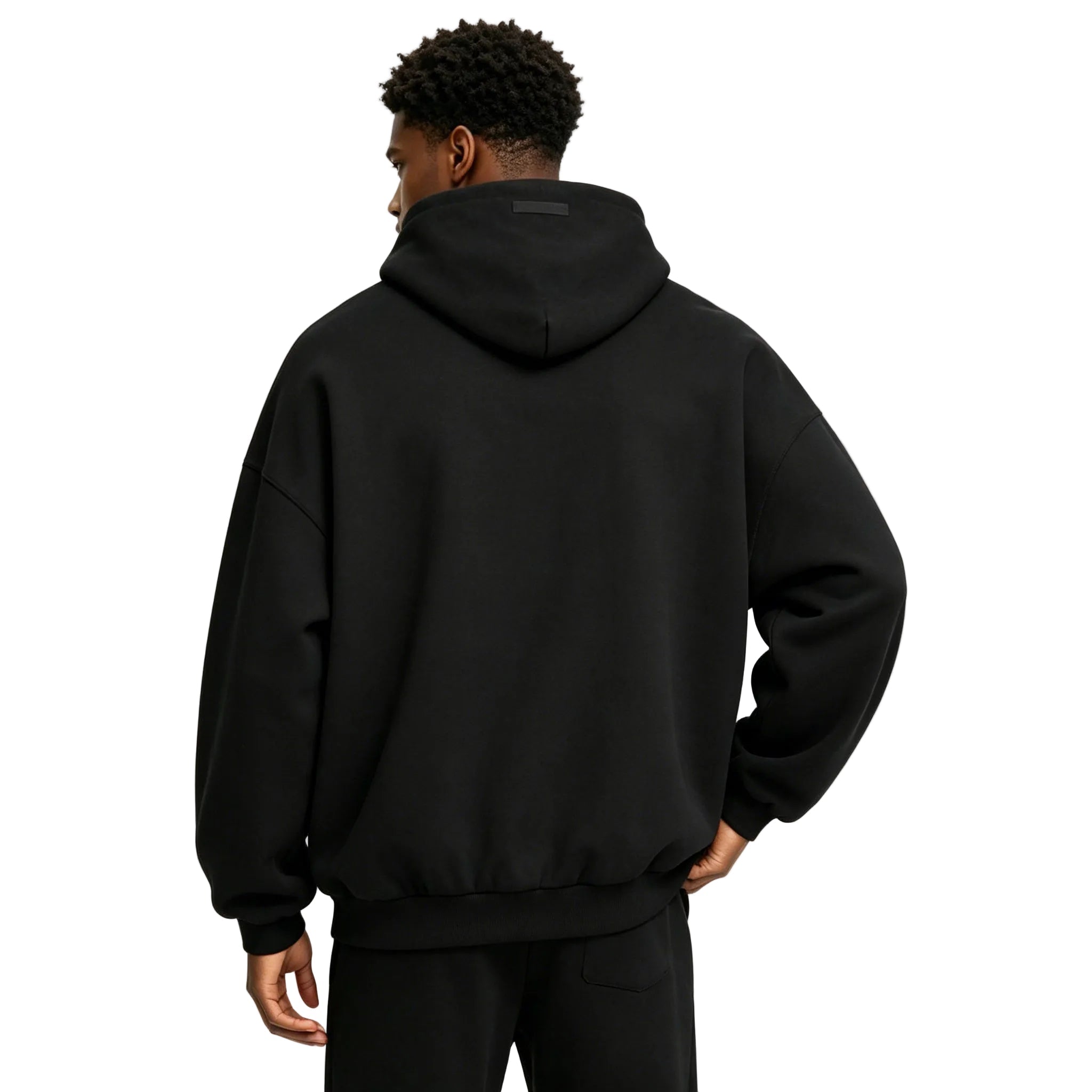 【FEAR OF GOD】ESSENTIALS ブラックパーカー　Mサイズ Fear of God Essentials Homecoming Heavy Fleece Hoodie Black – AFewVibe