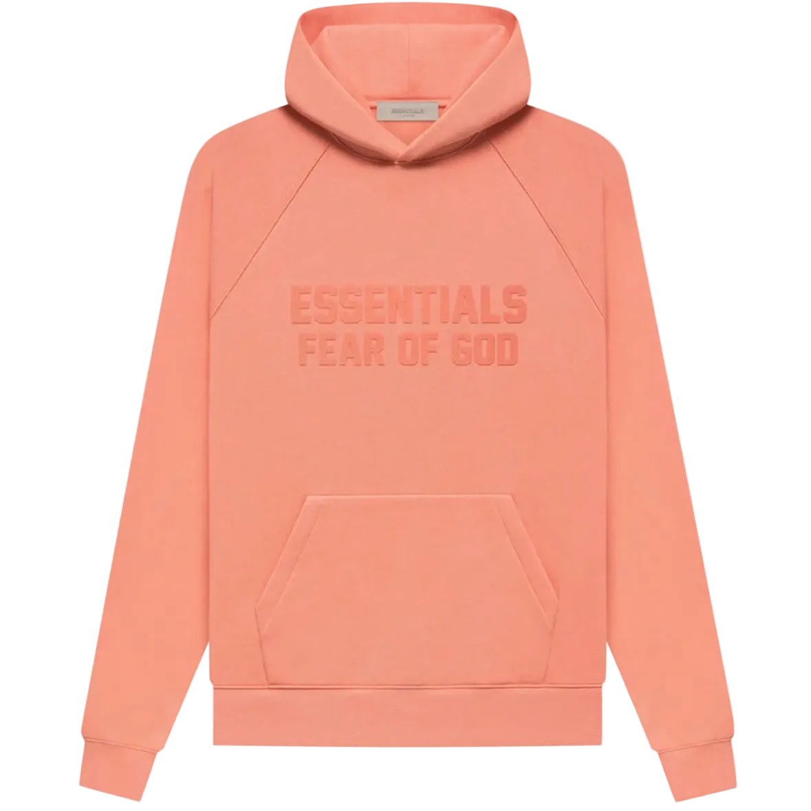 Fear of God Essentials Hoodie Coral - AFewVibe