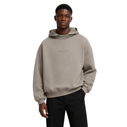 Fear of God Essentials Hoodie Core Heather - AFewVibe