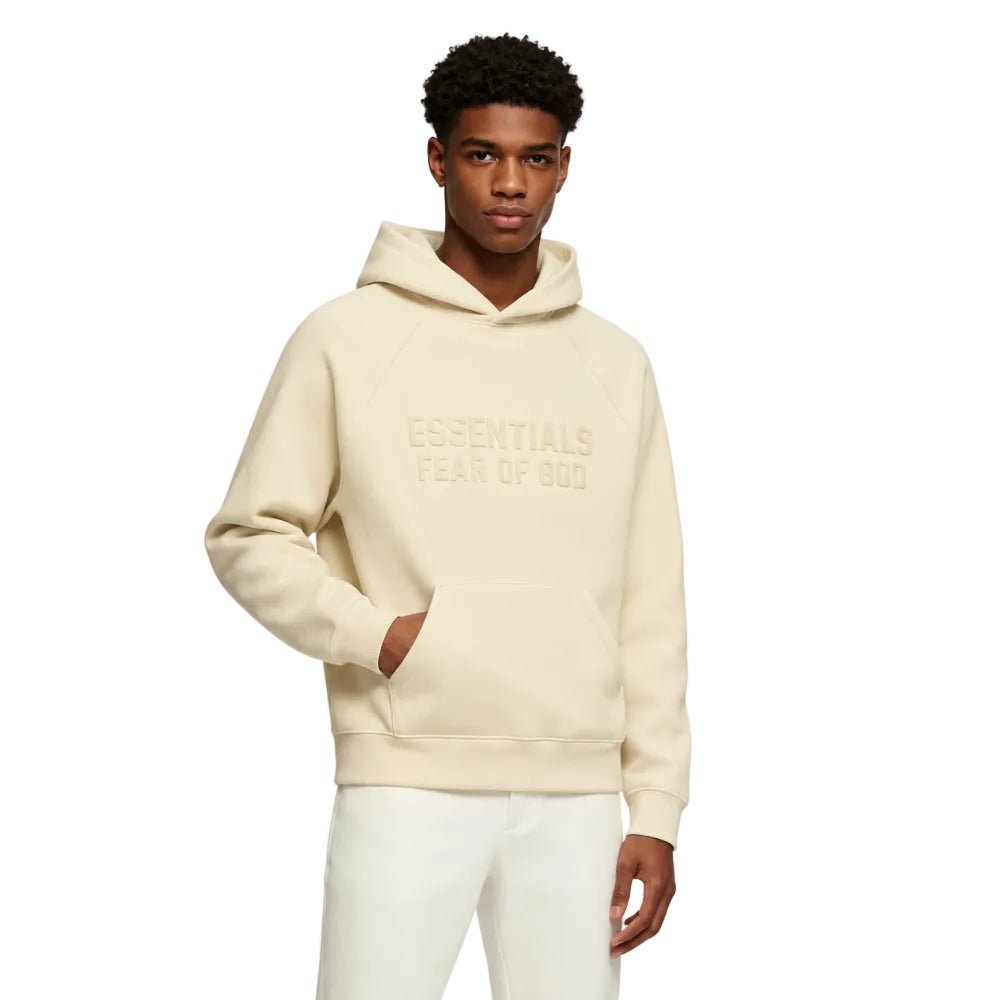 Fear of God Essentials Hoodie Egg Shell - AFewVibe