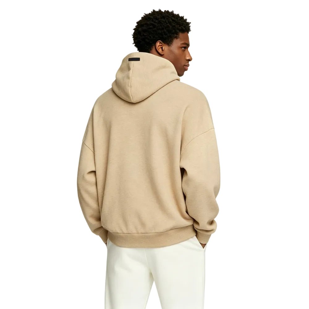 Fear Of God Essentials Hoodie Gold Heather - AFewVibe