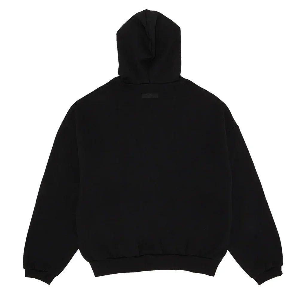 Fear of God Essentials Hoodie Jet Black - Afewvibe