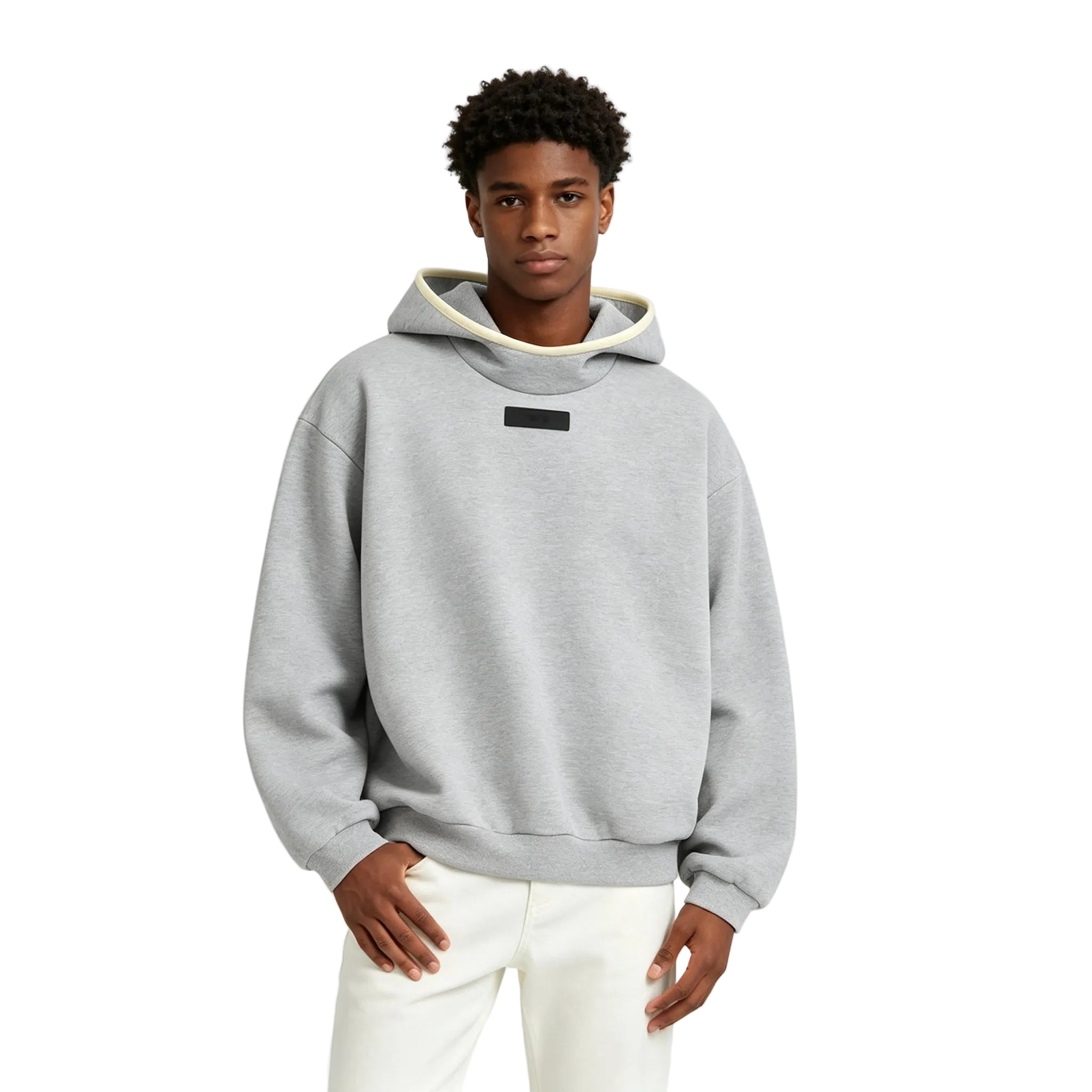 Fear of God Essentials Hoodie Light Heather Grey - AFewVibe