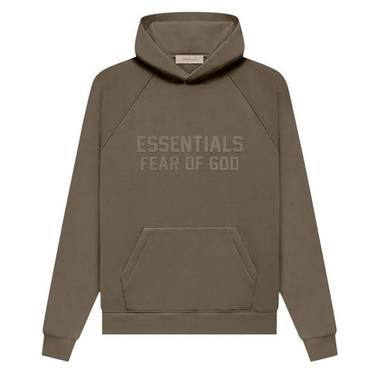 Fear of God Essentials Hoodie Wood - Afewvibe