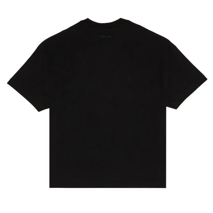 Fear of God Essentials Jersey Crewneck Tee Black - Afewvibe