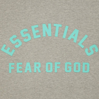 Fear of God Essentials Long Sleeve TShirt Dark Heather Oatmeal - AFewVibe