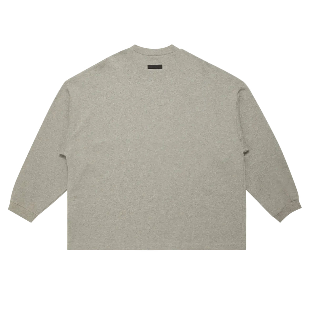 Fear of God Essentials Long Sleeve TShirt Dark Heather Oatmeal - AFewVibe