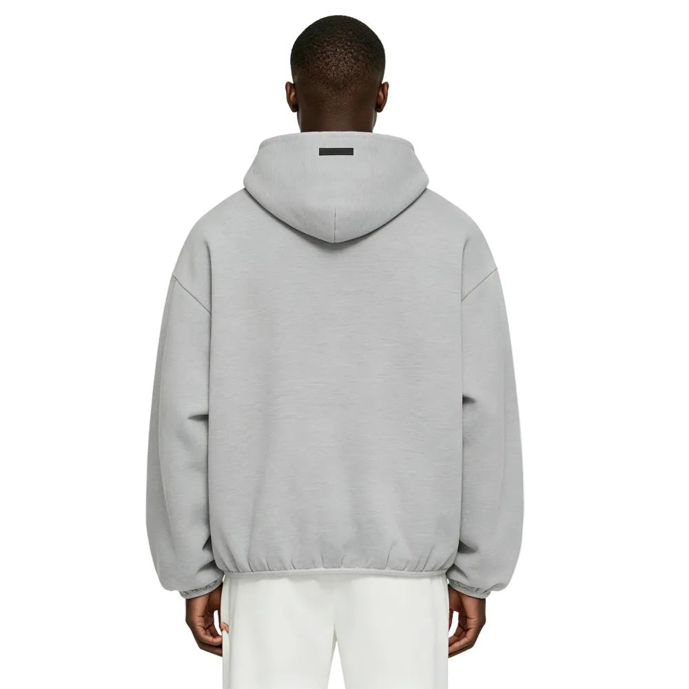 Fear of God Essentials NBA Hoodie Light Heather - AFewVibe