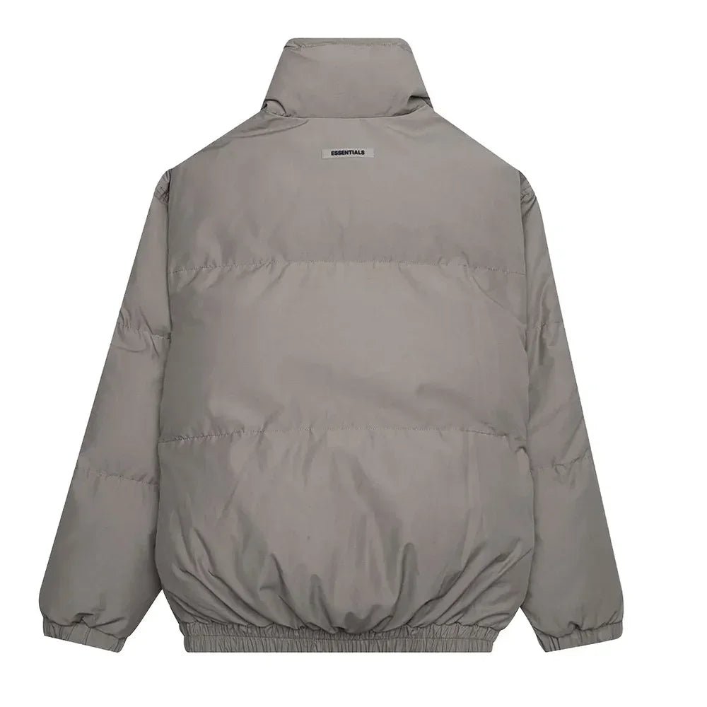 Fear of God Essentials Puffer Jacket Cement – AFewVibe