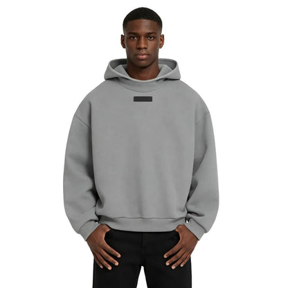 Fear of God Essentials Pullover Hoodie Dark Heather Oatmeal - AFewVibe