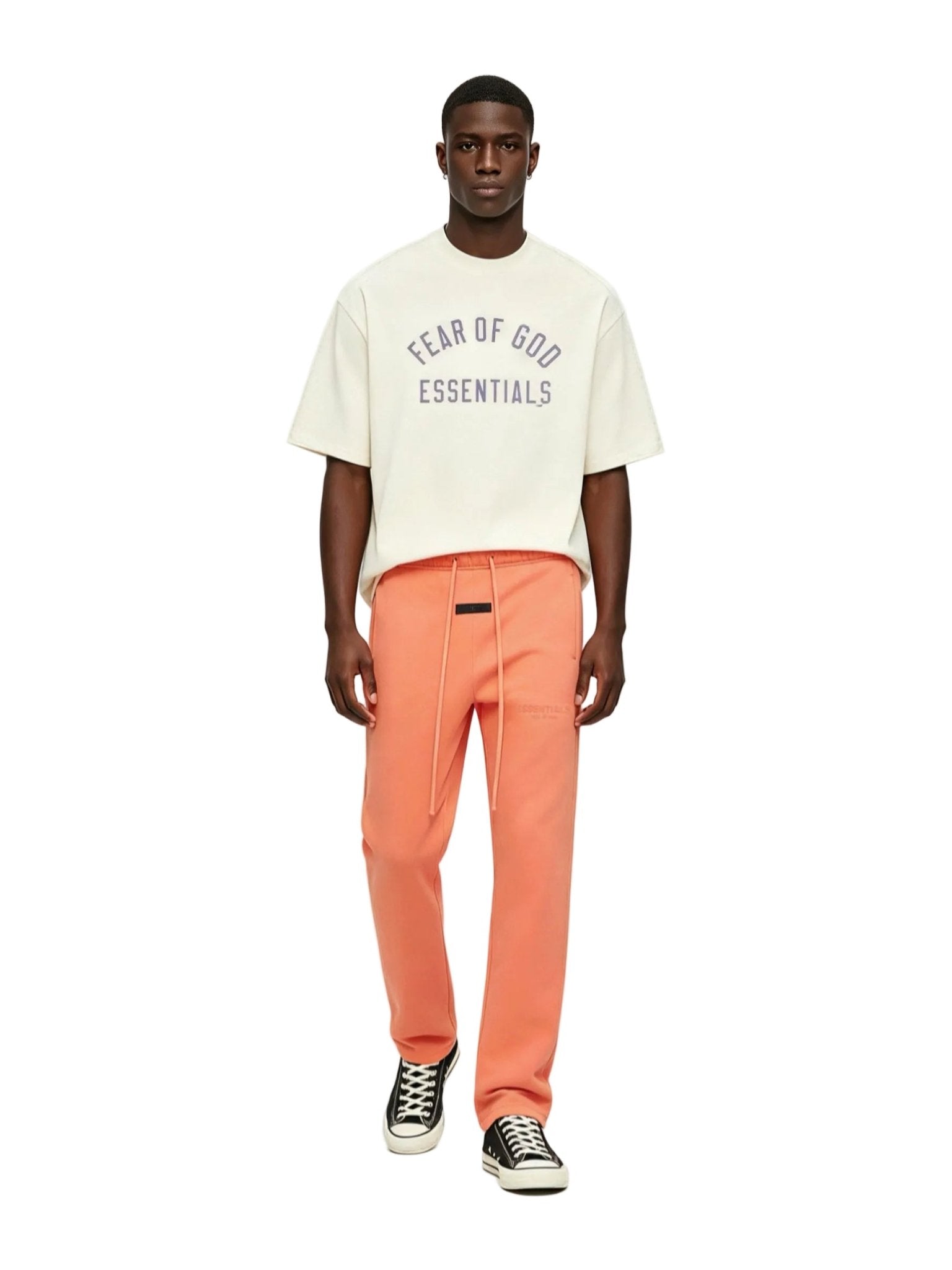 公式限定XSサイズ！Fear of god Relaxed sweatpant Fear of God Essentials Relaxed Sweatpant Coral – AFewVibe