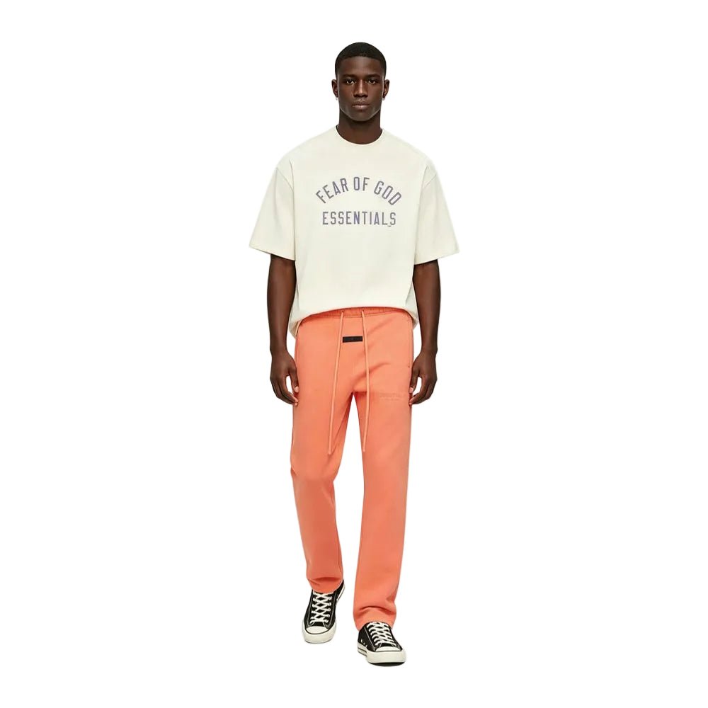Fear of God Essentials Relaxed Sweatpant Coral - AFewVibe