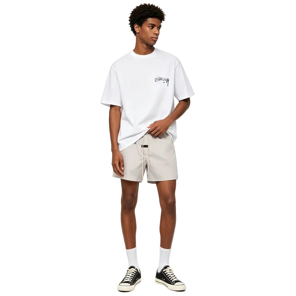 Fear of God Essentials Running Short Silver Cloud - AFewVibe